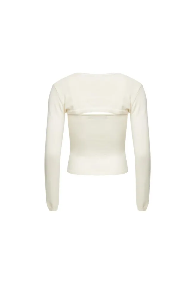 Tops Women Lioness Fashion TROIS LONG SLEEVE Ivory Tops Women Lioness Fashion TROIS LONG SLEEVE Ivory