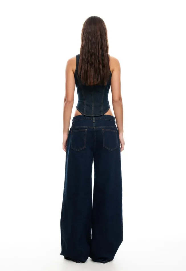 Tops Women Lioness Fashion WESTWOOD TOP Indigo Tops Women Lioness Fashion WESTWOOD TOP Indigo
