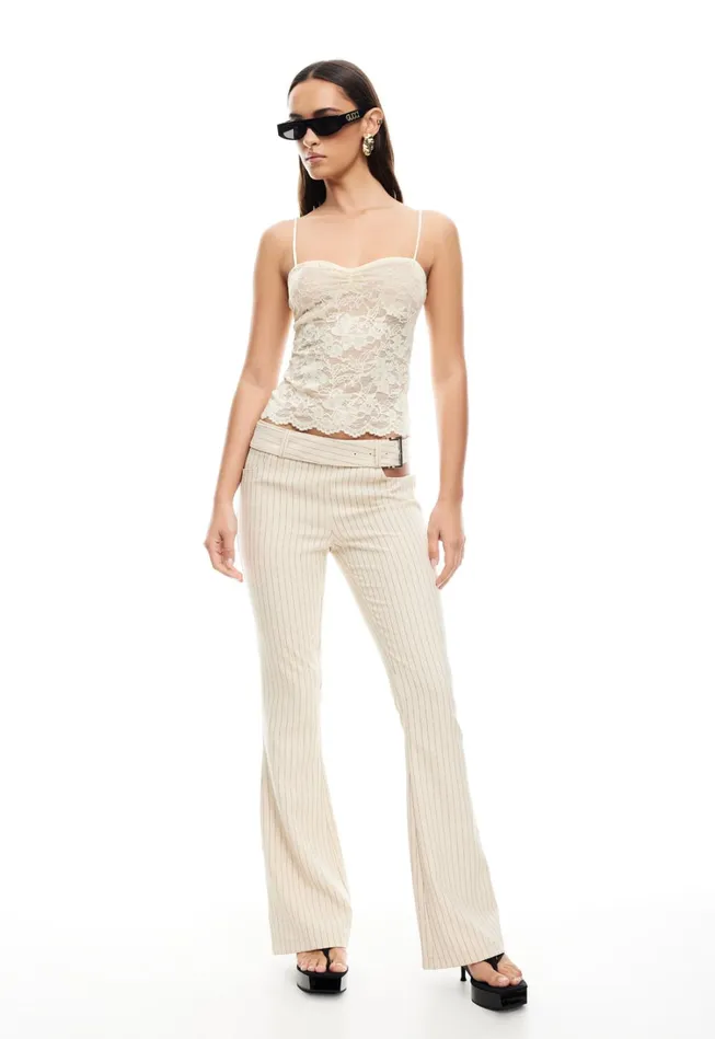 Tops Women Lioness Fashion YVES CAMI Cornsilk Tops Women Lioness Fashion YVES CAMI Cornsilk