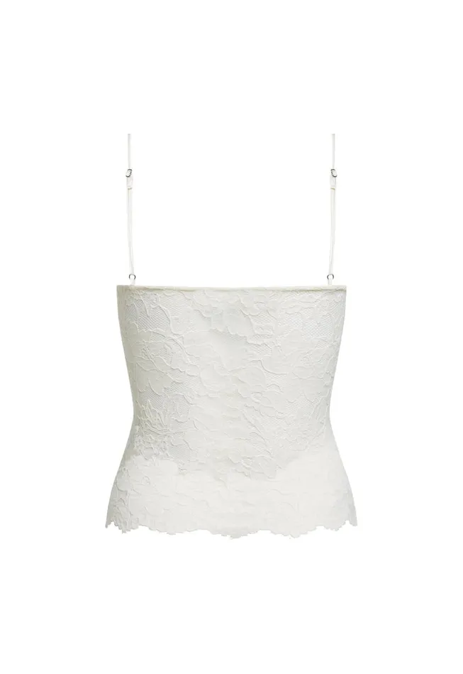 Tops Women Lioness Fashion YVES CAMI Ivory Tops Women Lioness Fashion YVES CAMI Ivory