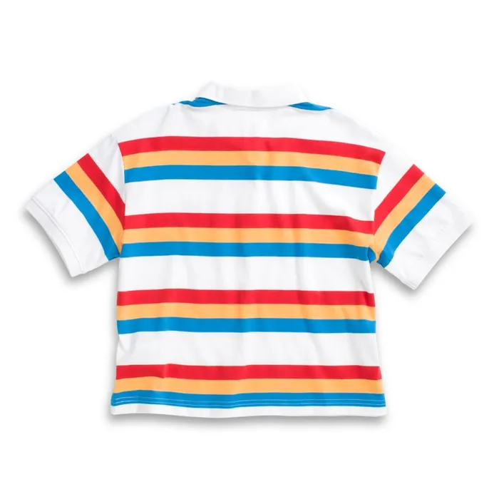Tops Women Vans Long Haul Polo Top White Tops Women Vans Long Haul Polo Top White