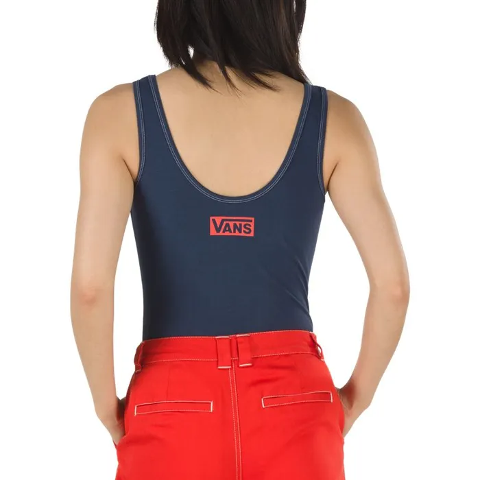 Tops Women Vans Pro Stitched Body Suit Dress Blues Tops Women Vans Pro Stitched Body Suit Dress Blues