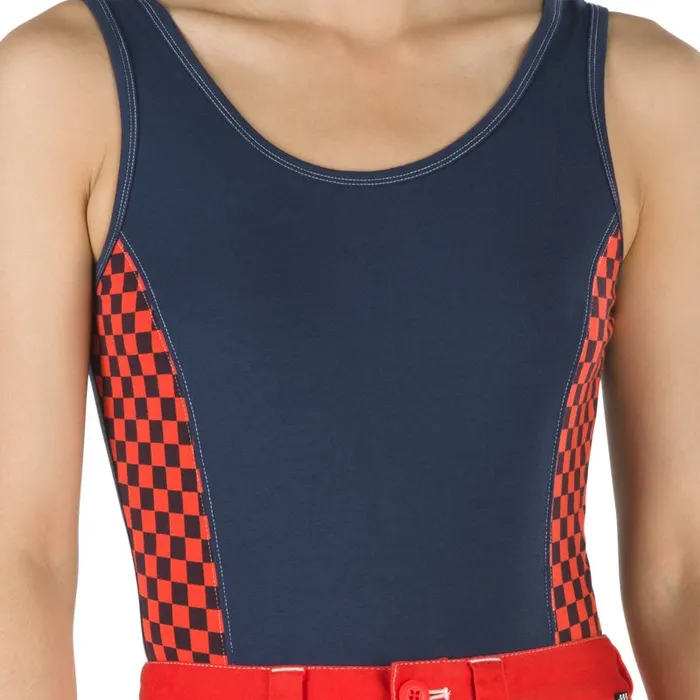 Tops Women Vans Pro Stitched Body Suit Dress Blues Tops Women Vans Pro Stitched Body Suit Dress Blues
