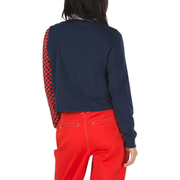 Tops Women Vans Pro Stitched Polo Top Dress Blues Tops Women Vans Pro Stitched Polo Top Dress Blues