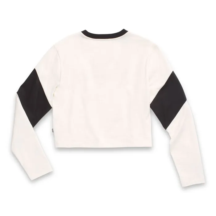 Tops Women Vans Rider Tri Crew Shirt Marshmallow Tops Women Vans Rider Tri Crew Shirt Marshmallow