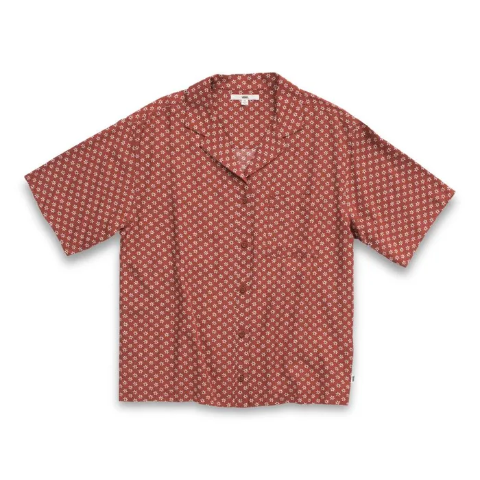 Tops Women Vans Tipper Woven Shirt Henna Tops Women Vans Tipper Woven Shirt Henna