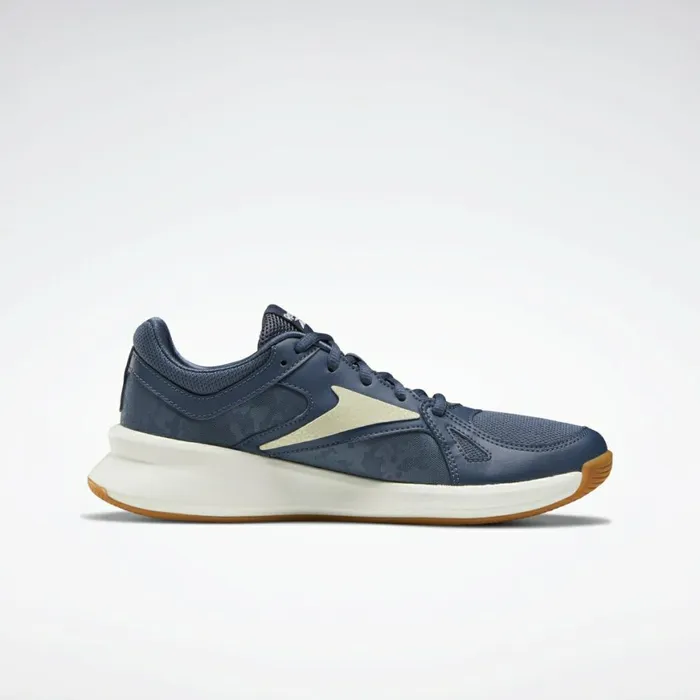 Training Shoes Womens Reebok Advanced Trainette Training Shoes Smoky Indigo Chalk Flint Grey Metallic