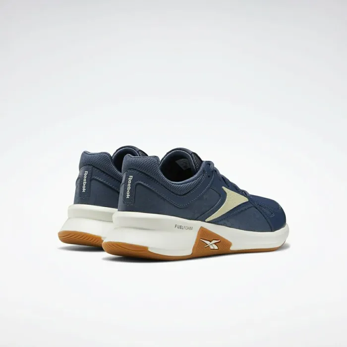 Training Shoes Womens Reebok Advanced Trainette Training Shoes Smoky Indigo Chalk Flint Grey Metallic