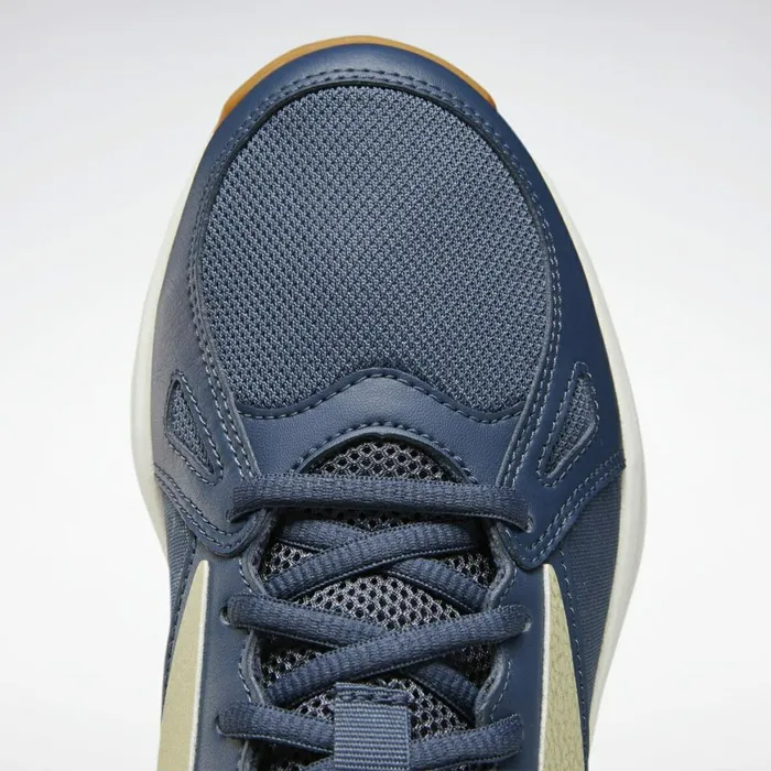 Training Shoes Womens Reebok Advanced Trainette Training Shoes Smoky Indigo Chalk Flint Grey Metallic