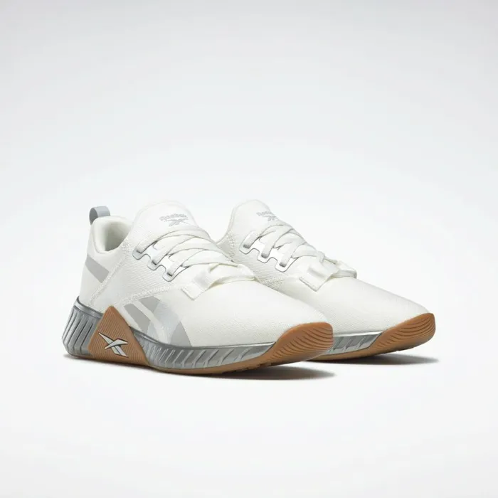 Training Shoes Womens Reebok Flashfilm Train 2 Training Shoes Chalk Pure Grey 2 Silver Met