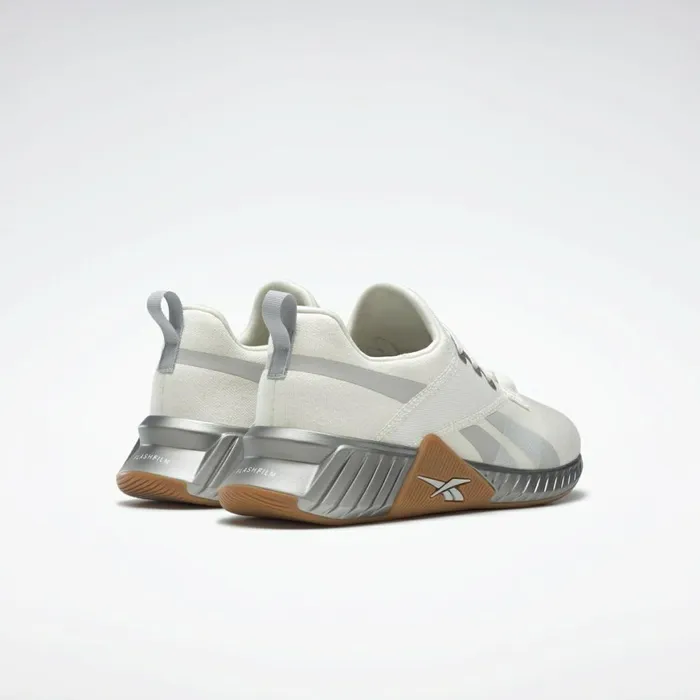 Training Shoes Womens Reebok Flashfilm Train 2 Training Shoes Chalk Pure Grey 2 Silver Met