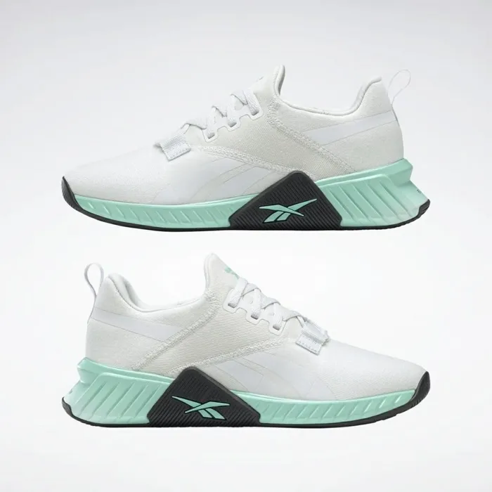 Training Shoes Womens Reebok Flashfilm Train 2 Training Shoes Pure Grey 1 Ftwr White Pixel Mint