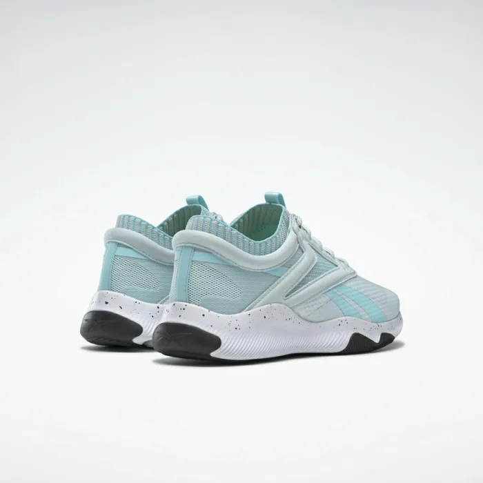 Training Shoes Womens Reebok HIIT Shoes Chalk Blue Neon Mint Ftwr White