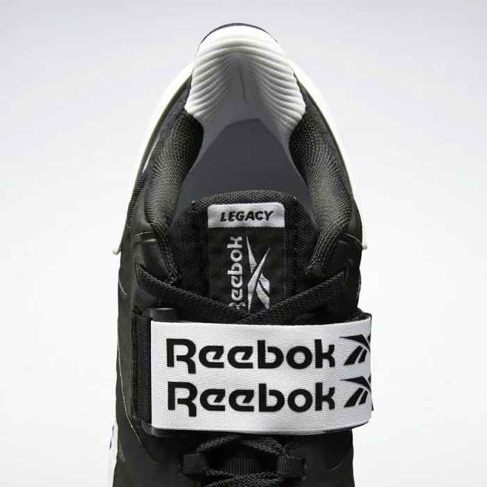 Training Shoes Womens Reebok Legacy Lifter II Weightlifting Shoes Black White Pure Grey 6