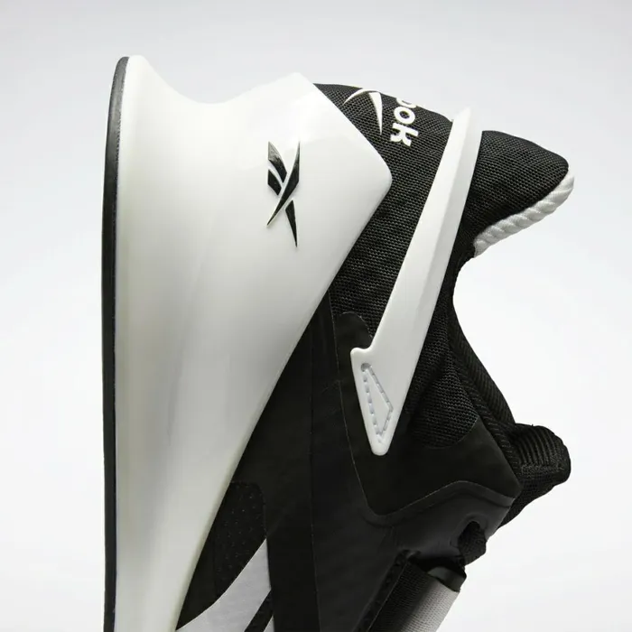 Training Shoes Womens Reebok Legacy Lifter II Weightlifting Shoes Black White Pure Grey 6
