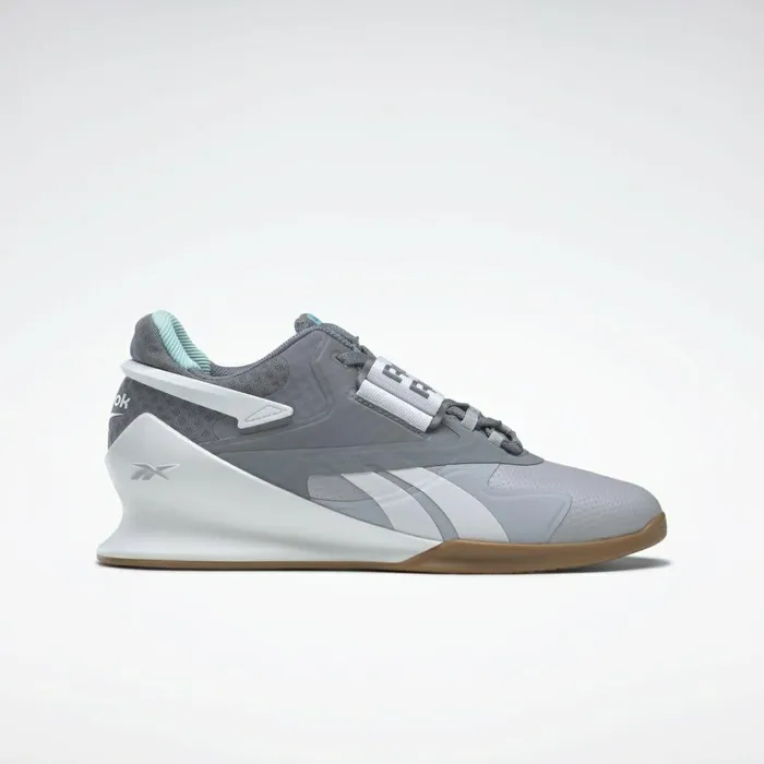 Training Shoes Womens Reebok Legacy Lifter II Weightlifting Shoes Cold Grey 2 Cold Grey 4 White Training Shoes Womens Reebok Legacy Lifter II Weightlifting Shoes Cold Grey 2 Cold Grey 4 White