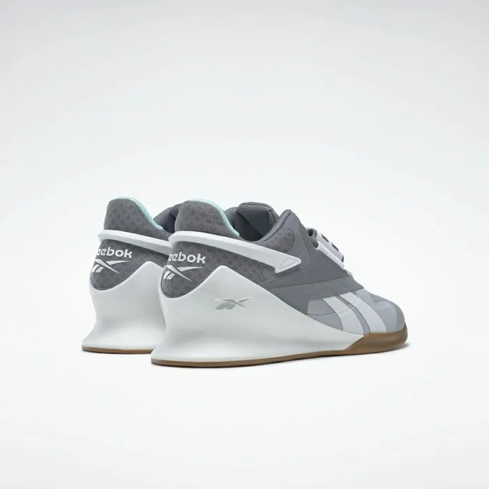 Training Shoes Womens Reebok Legacy Lifter II Weightlifting Shoes Cold Grey 2 Cold Grey 4 White