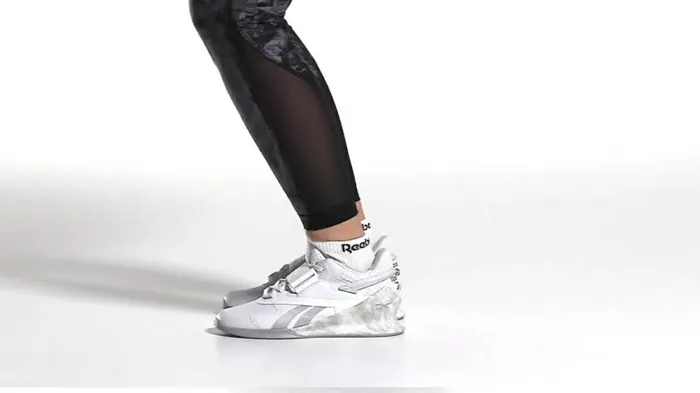 Training Shoes Womens Reebok Legacy Lifter II Weightlifting Shoes Ftwr White Ftwr White Pure Grey 3