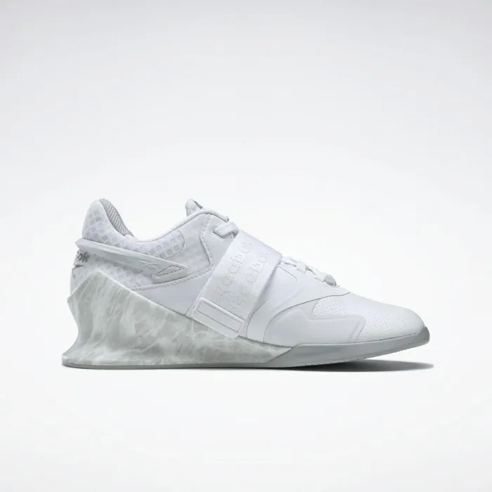 Training Shoes Womens Reebok Legacy Lifter II Weightlifting Shoes Ftwr White Ftwr White Pure Grey 3