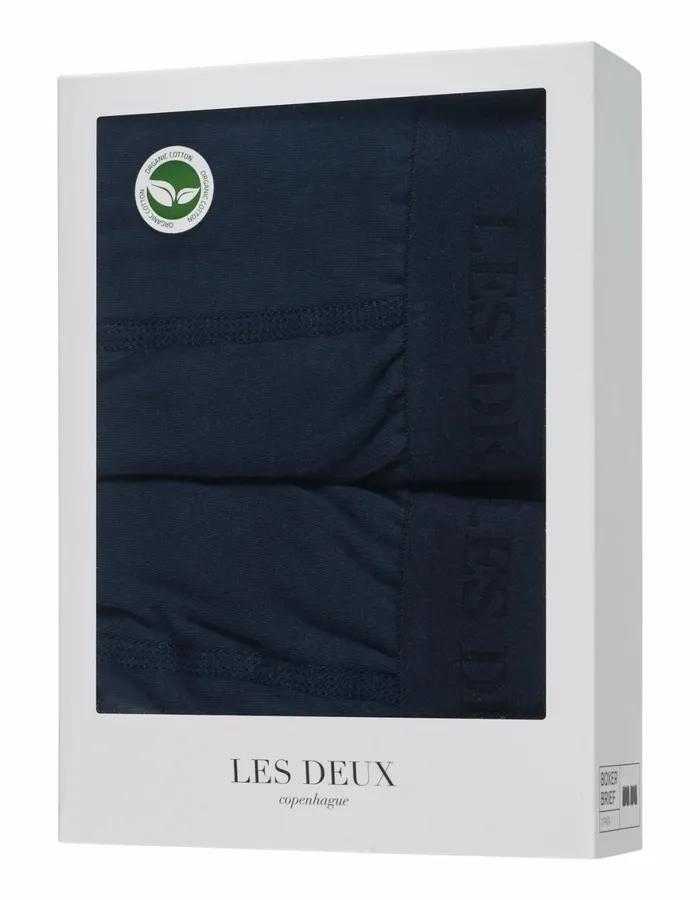 Underwear Men Les Deux Warren 2Pack Boxers 8211 Dark Navy