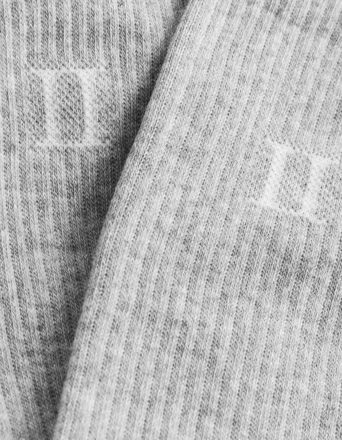 Underwear Men Les Deux William 2Pack Socks 8211 Light Grey MelangeWhite