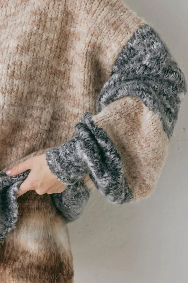 VRG GRL JumpersSweaters Alys Knit Jumper Marle 8211 Women VRG GRL JumpersSweaters Alys Knit Jumper Marle 8211 Women