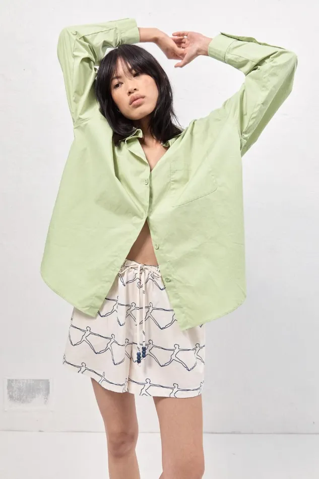 VRG GRL Long Sleeve Hanna Shirt Mint 8211 Women