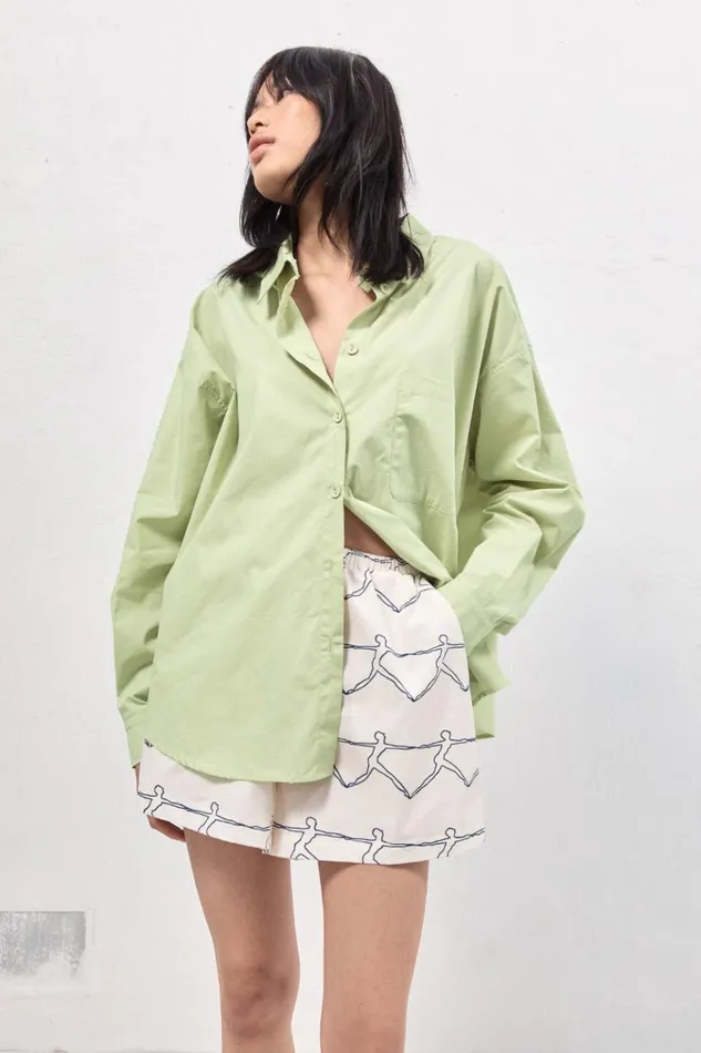 VRG GRL Long Sleeve Hanna Shirt Mint 8211 Women VRG GRL Long Sleeve Hanna Shirt Mint 8211 Women