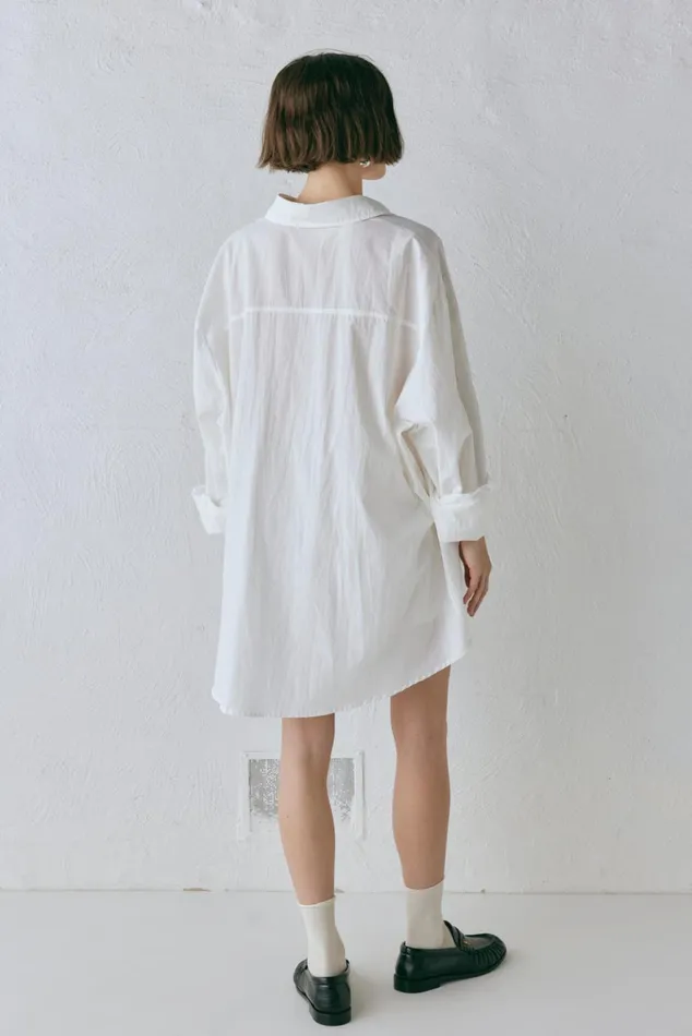 VRG GRL Long Sleeve June Shirt White 8211 Women VRG GRL Long Sleeve June Shirt White 8211 Women