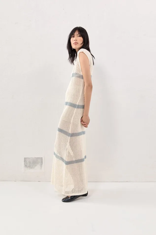 VRG GRL MidiMaxi Dresses Elea Knit Maxi Dress Stripe 8211 Women VRG GRL MidiMaxi Dresses Elea Knit Maxi Dress Stripe 8211 Women