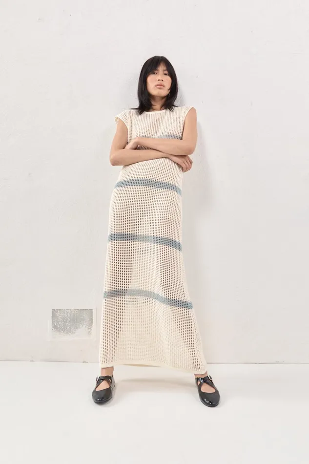 VRG GRL MidiMaxi Dresses Elea Knit Maxi Dress Stripe 8211 Women VRG GRL MidiMaxi Dresses Elea Knit Maxi Dress Stripe 8211 Women