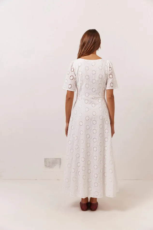 VRG GRL MidiMaxi Dresses Maisie Midi Dress Anglaise 8211 Women VRG GRL MidiMaxi Dresses Maisie Midi Dress Anglaise 8211 Women