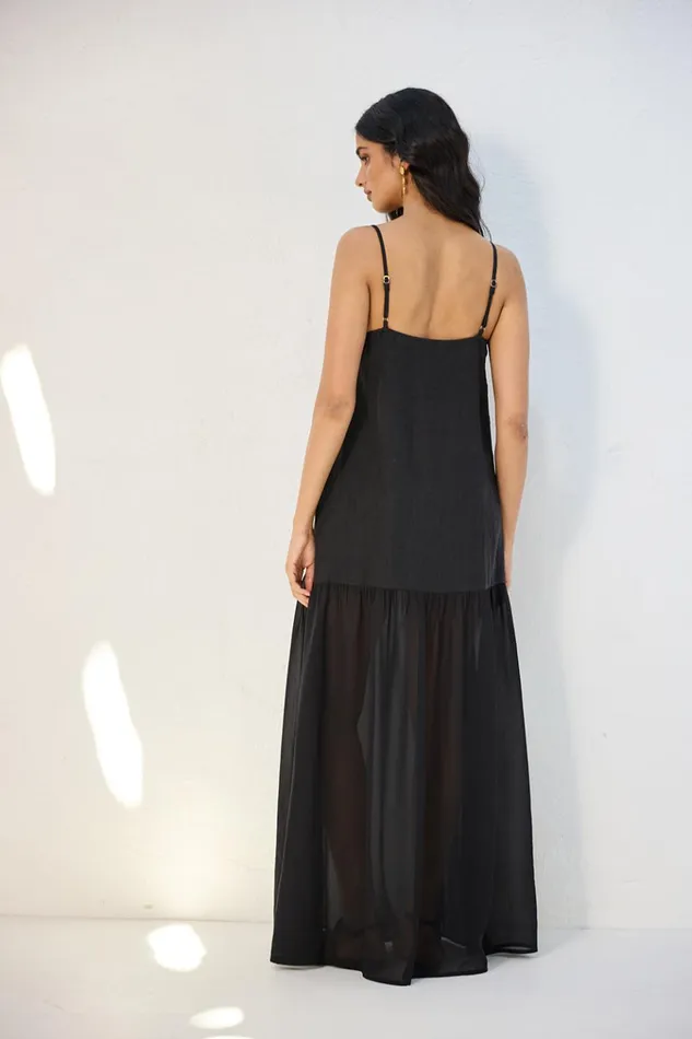 VRG GRL MidiMaxi Dresses Nora Maxi Dress Black 8211 Women VRG GRL MidiMaxi Dresses Nora Maxi Dress Black 8211 Women