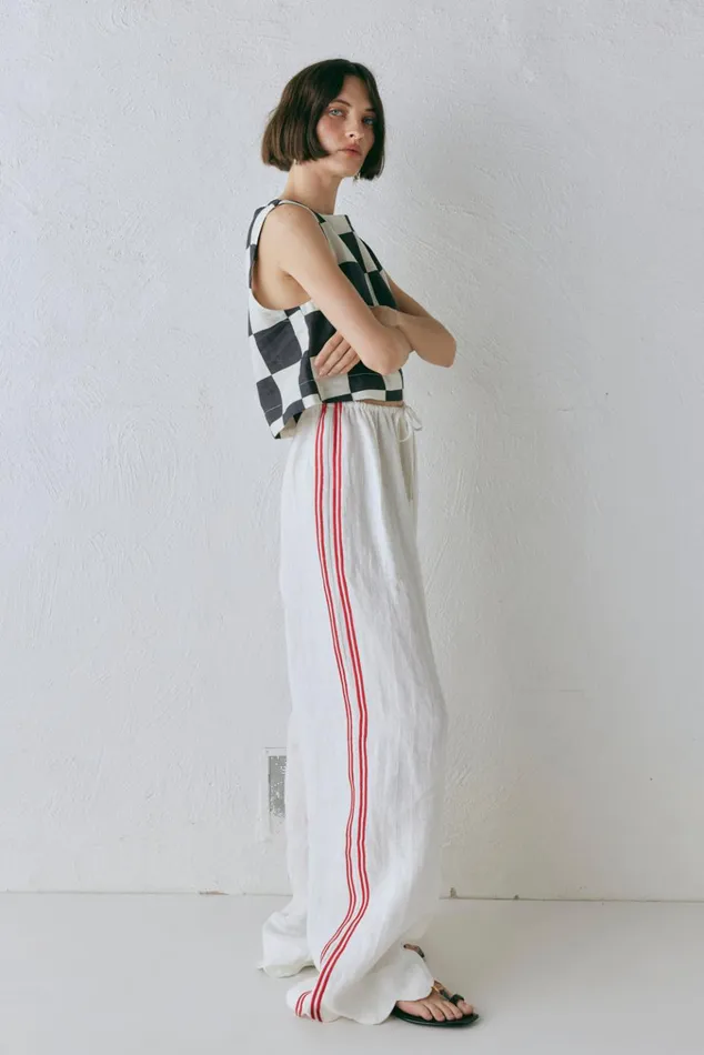 VRG GRL Pants Milahn Linen Pants Vienna 8211 Women