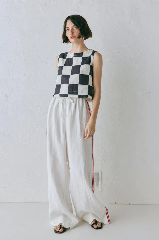 VRG GRL Pants Milahn Linen Pants Vienna 8211 Women VRG GRL Pants Milahn Linen Pants Vienna 8211 Women