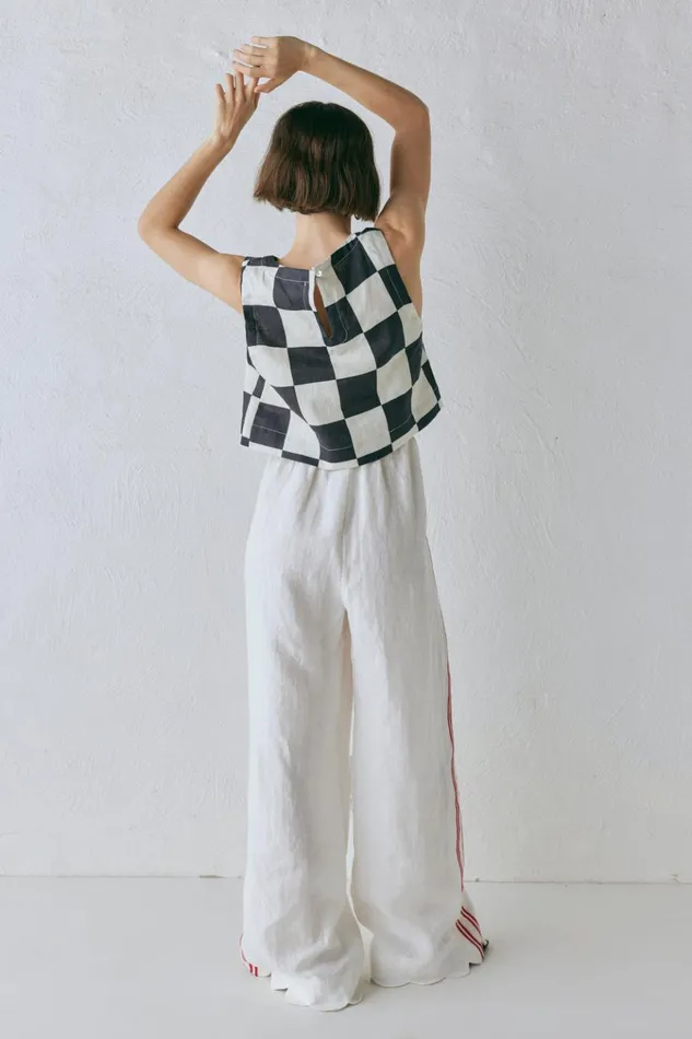 VRG GRL Pants Milahn Linen Pants Vienna 8211 Women VRG GRL Pants Milahn Linen Pants Vienna 8211 Women
