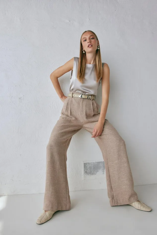 VRG GRL Pants Taite Pants Natural 8211 Women