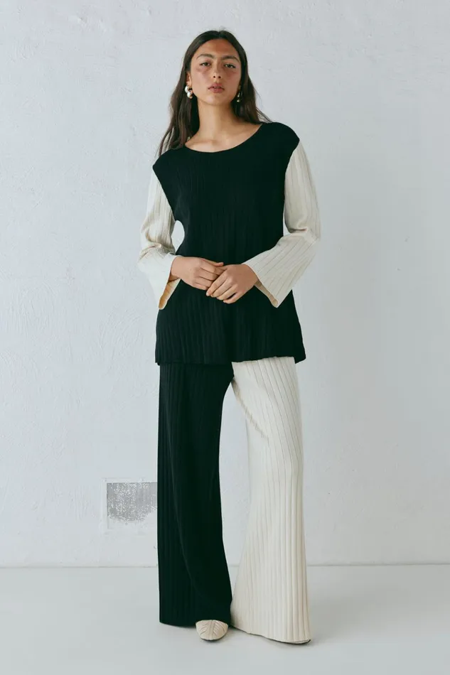 VRG GRL Sets Jac Knit Pants Splice 8211 Women VRG GRL Sets Jac Knit Pants Splice 8211 Women