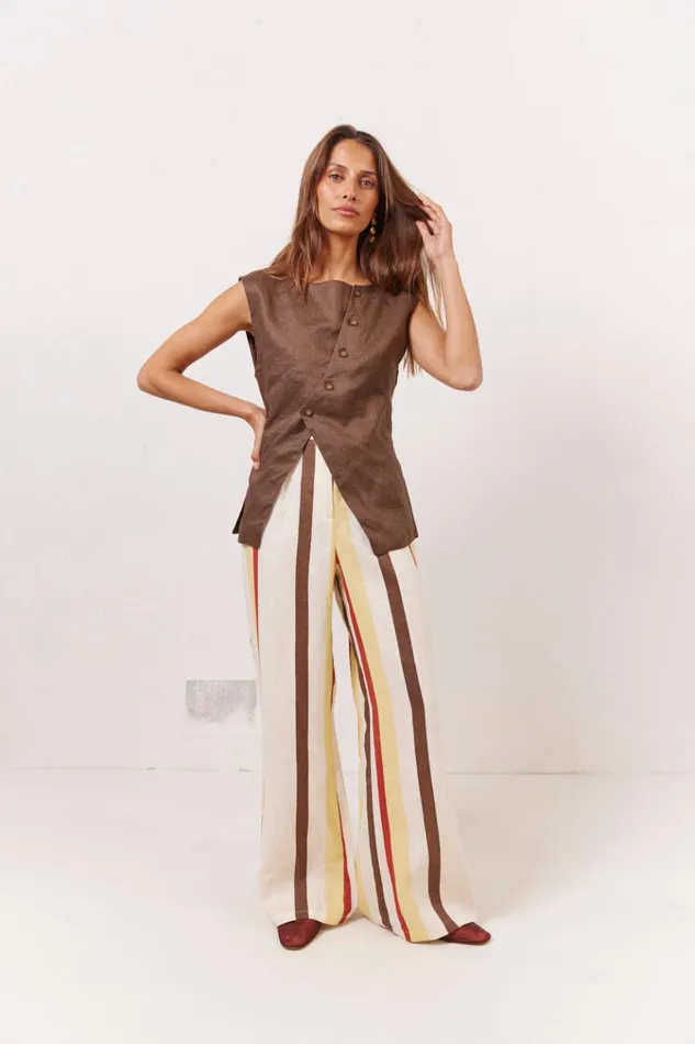 VRG GRL Sets Rule Linen Pants Ace 8211 Women VRG GRL Sets Rule Linen Pants Ace 8211 Women