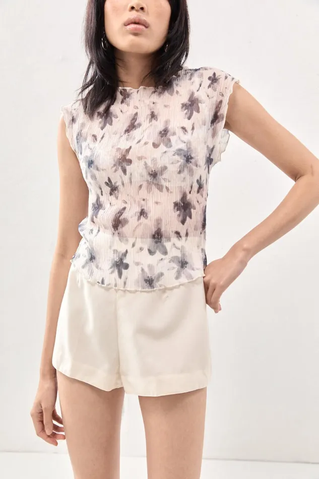 VRG GRL Short Sleeve Retrofuture Top Charcoal 8211 Women VRG GRL Short Sleeve Retrofuture Top Charcoal 8211 Women