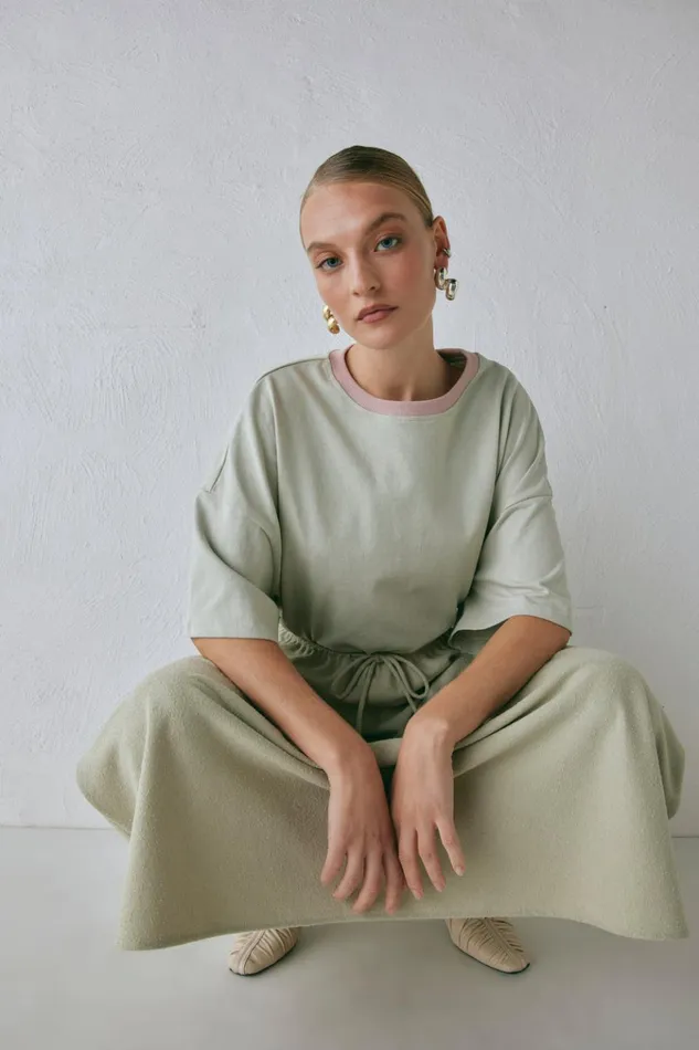 VRG GRL Skirts Etta Maxi Skirt Sage 8211 Women VRG GRL Skirts Etta Maxi Skirt Sage 8211 Women