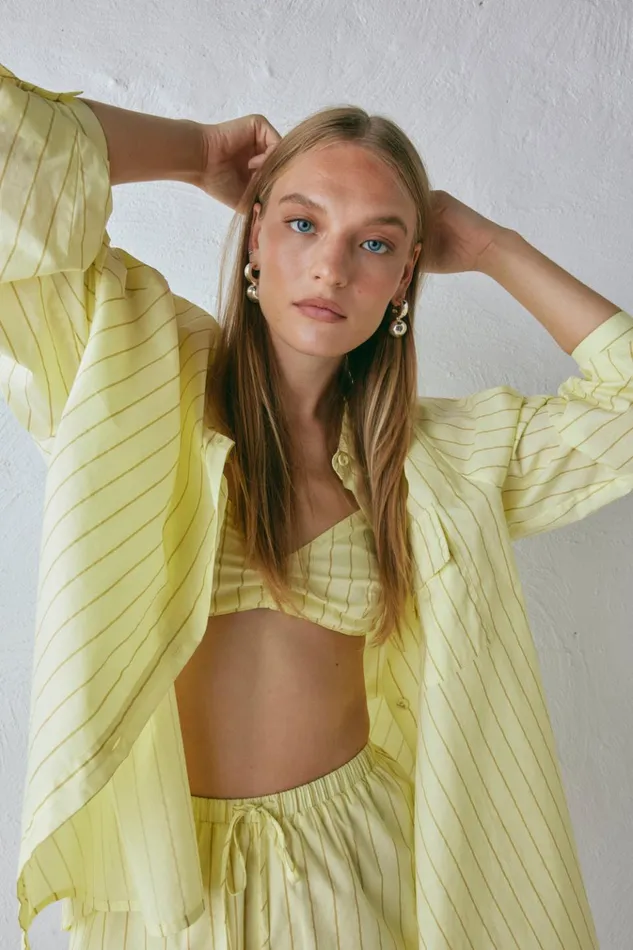 VRG GRL Sleeveless Harper Bralette Citrus 8211 Women VRG GRL Sleeveless Harper Bralette Citrus 8211 Women
