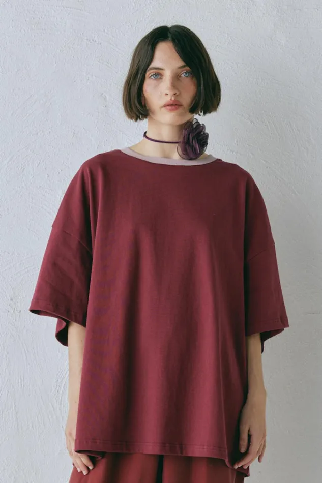 VRG GRL TShirts Willow Tee Wine 8211 Women