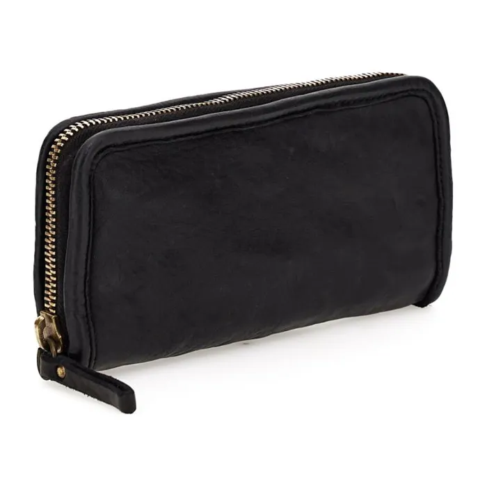 Wallets And Small Leather Accessories MenWomen Campomaggi Classic Black Wallets And Small Leather Accessories MenWomen Campomaggi Classic Black