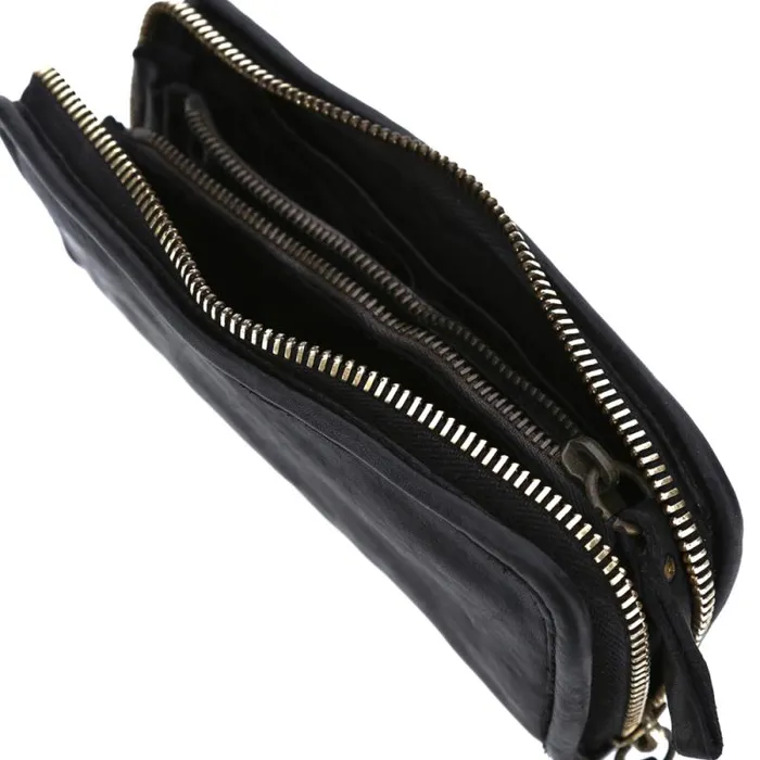 Wallets And Small Leather Accessories MenWomen Campomaggi Classic Black Wallets And Small Leather Accessories MenWomen Campomaggi Classic Black