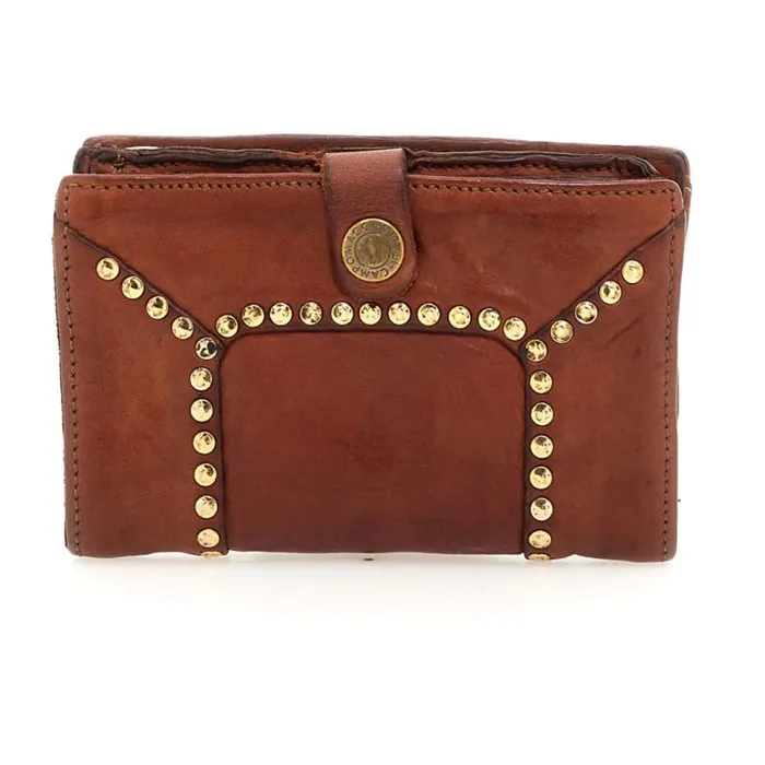 Wallets And Small Leather Accessories Women Campomaggi Classic Cognac
