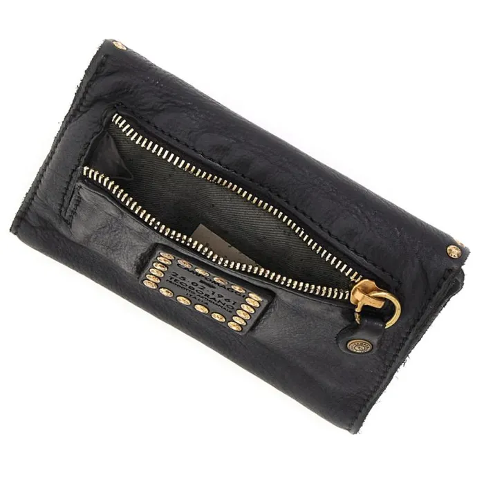 Wallets And Small Leather Accessories Women Campomaggi Kura Black Wallets And Small Leather Accessories Women Campomaggi Kura Black
