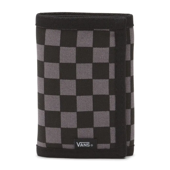 Wallets Men Vans Slipped Wallet Gunmetal Grayblack