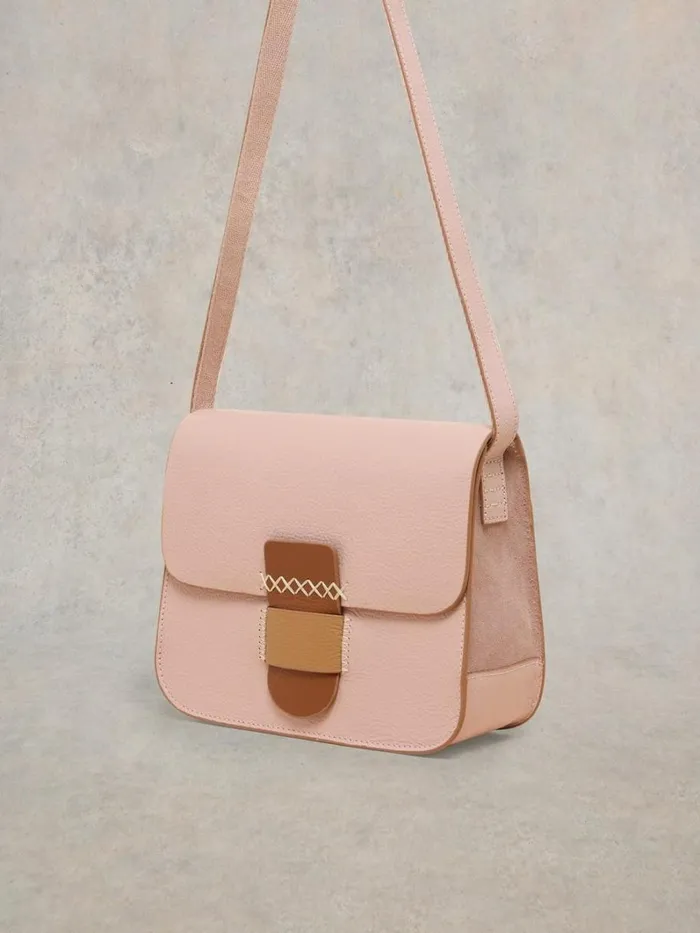 White Stuff BAGS and PURSES Evie Leather Satchel Light Pink 8211 Women White Stuff BAGS and PURSES Evie Leather Satchel Light Pink 8211 Women