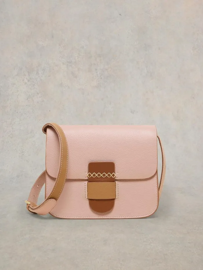 White Stuff BAGS and PURSES Evie Leather Satchel Light Pink 8211 Women White Stuff BAGS and PURSES Evie Leather Satchel Light Pink 8211 Women